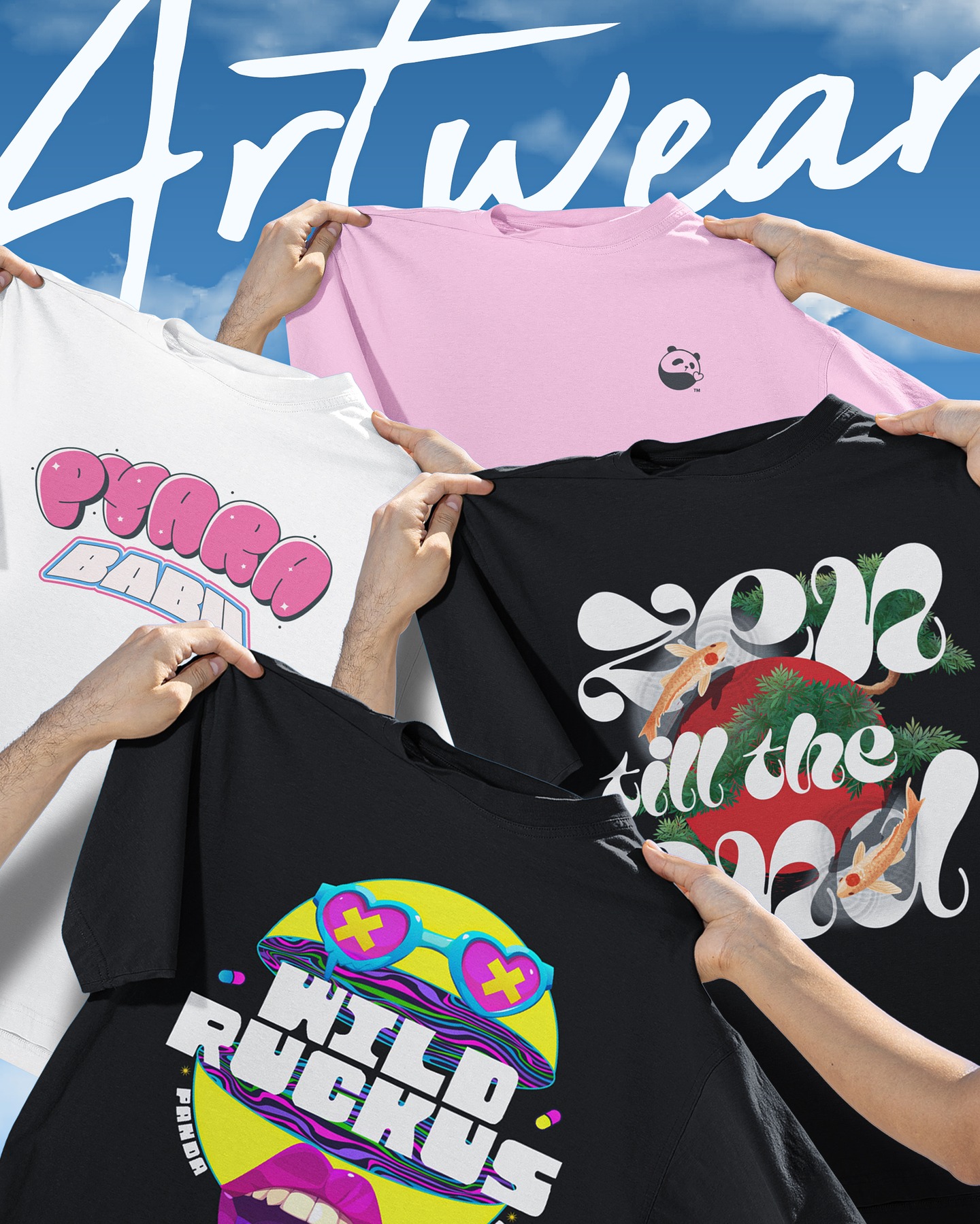 Panda Palooza Artwear collection